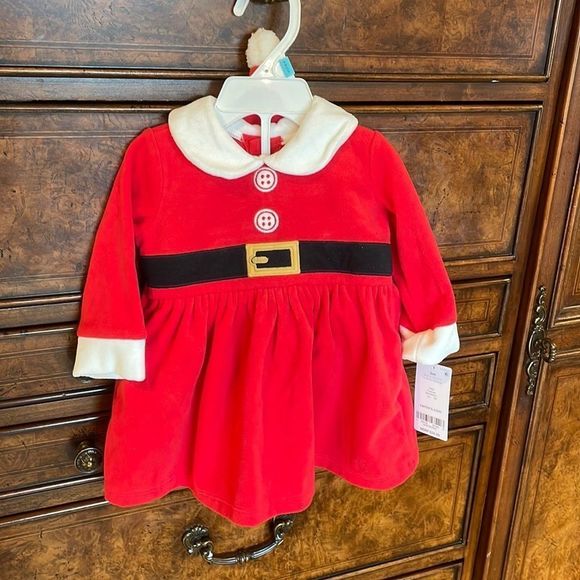 Carter's Other - NWT Carters Baby Girls Santa Dress